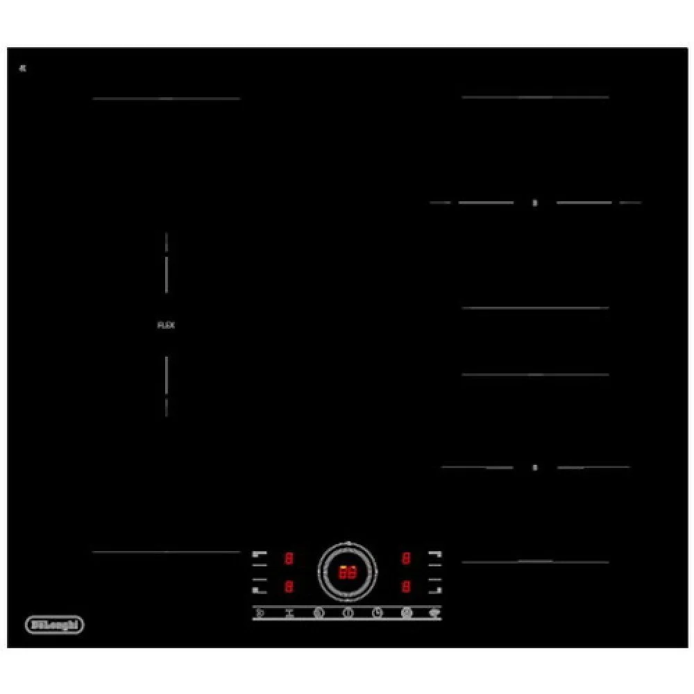 Электрическая варочная панель DELONGHI ELETTRA 4B1P CR
