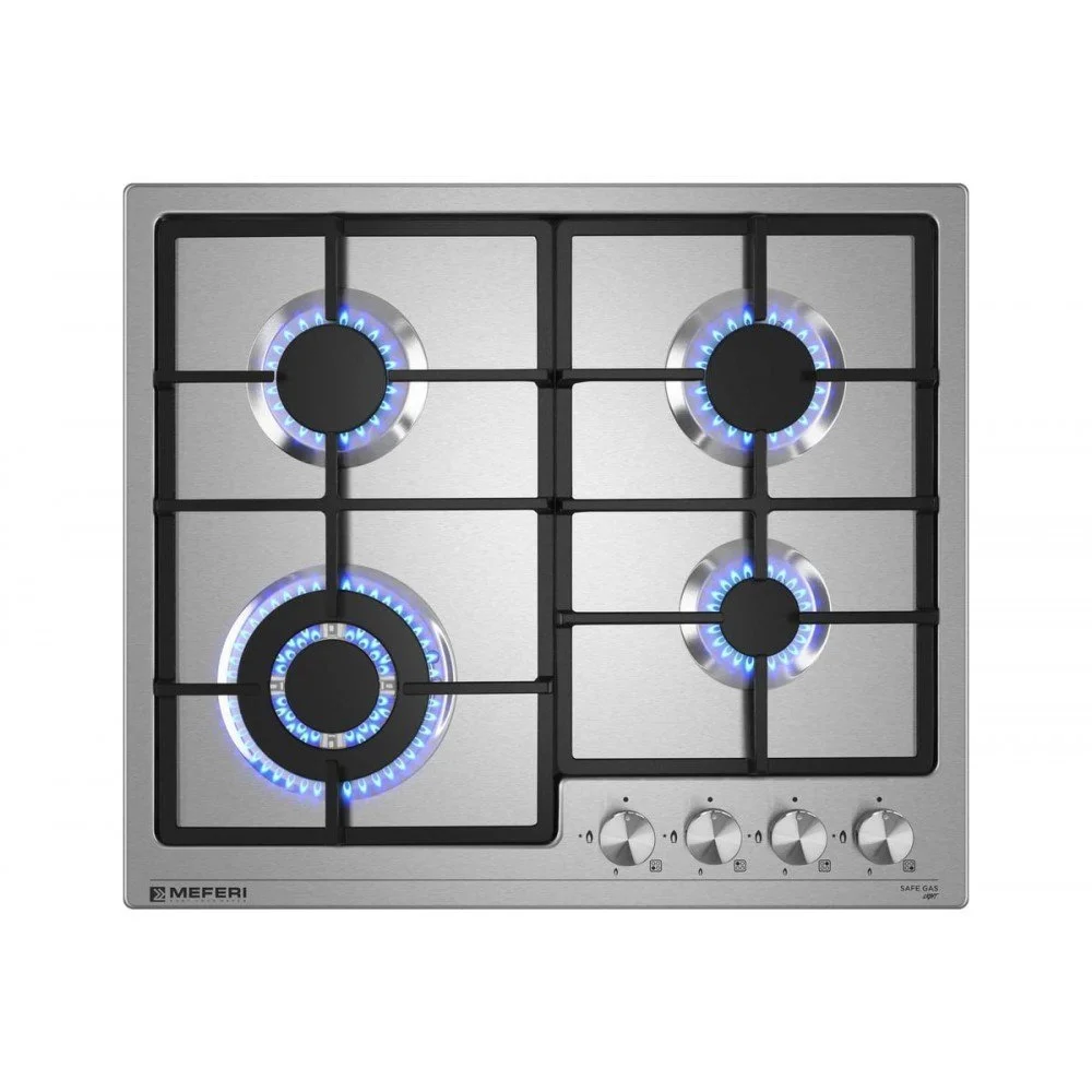 Газовая варочная панель MEFERI MGH604IX LIGHT