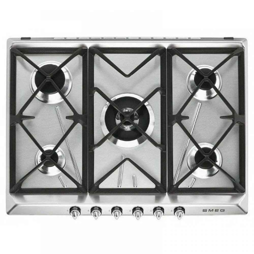 Газовая варочная панель SMEG SR975XGH