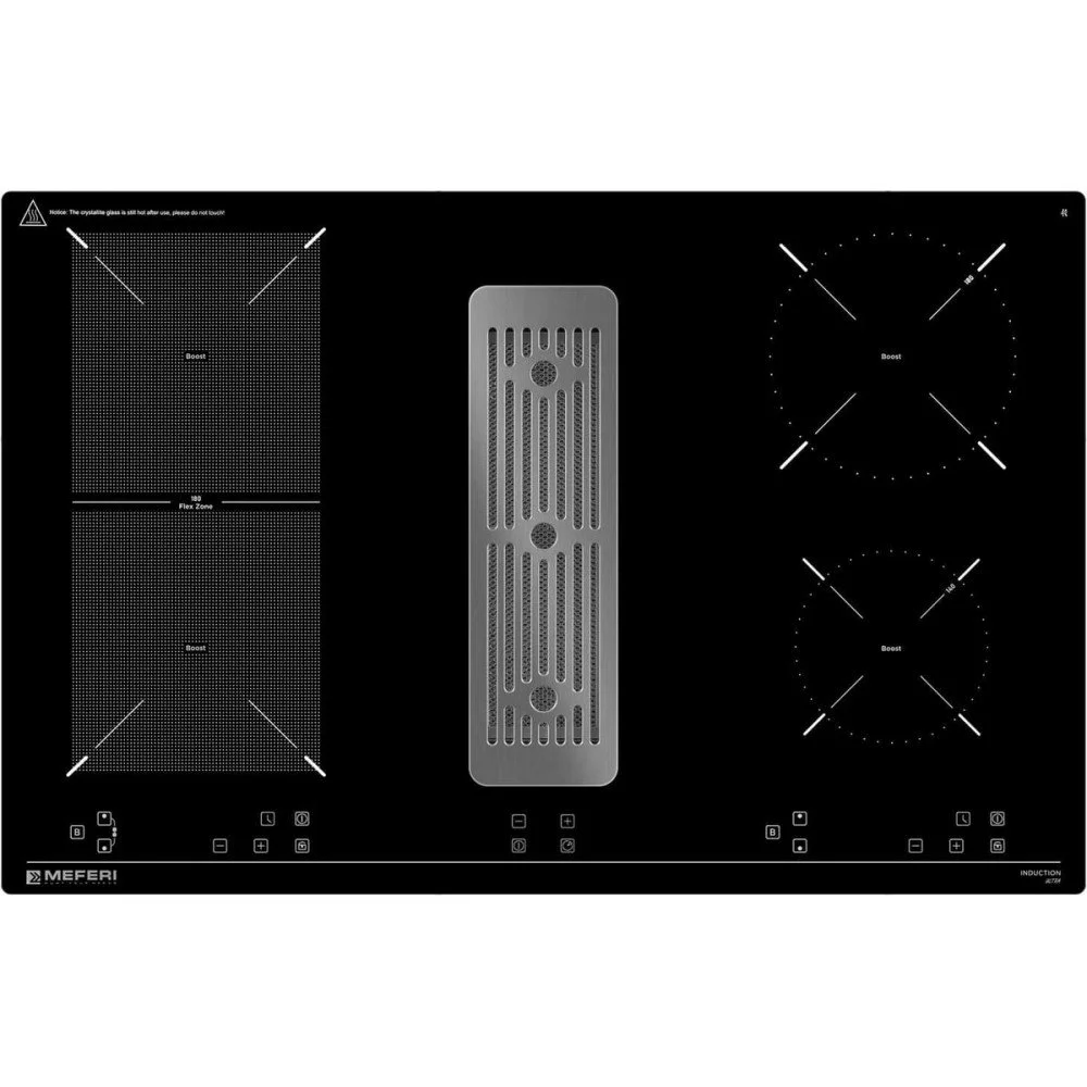 Индукционная варочная панель с вытяжкой MEFERI XSMART35IX ULTRA