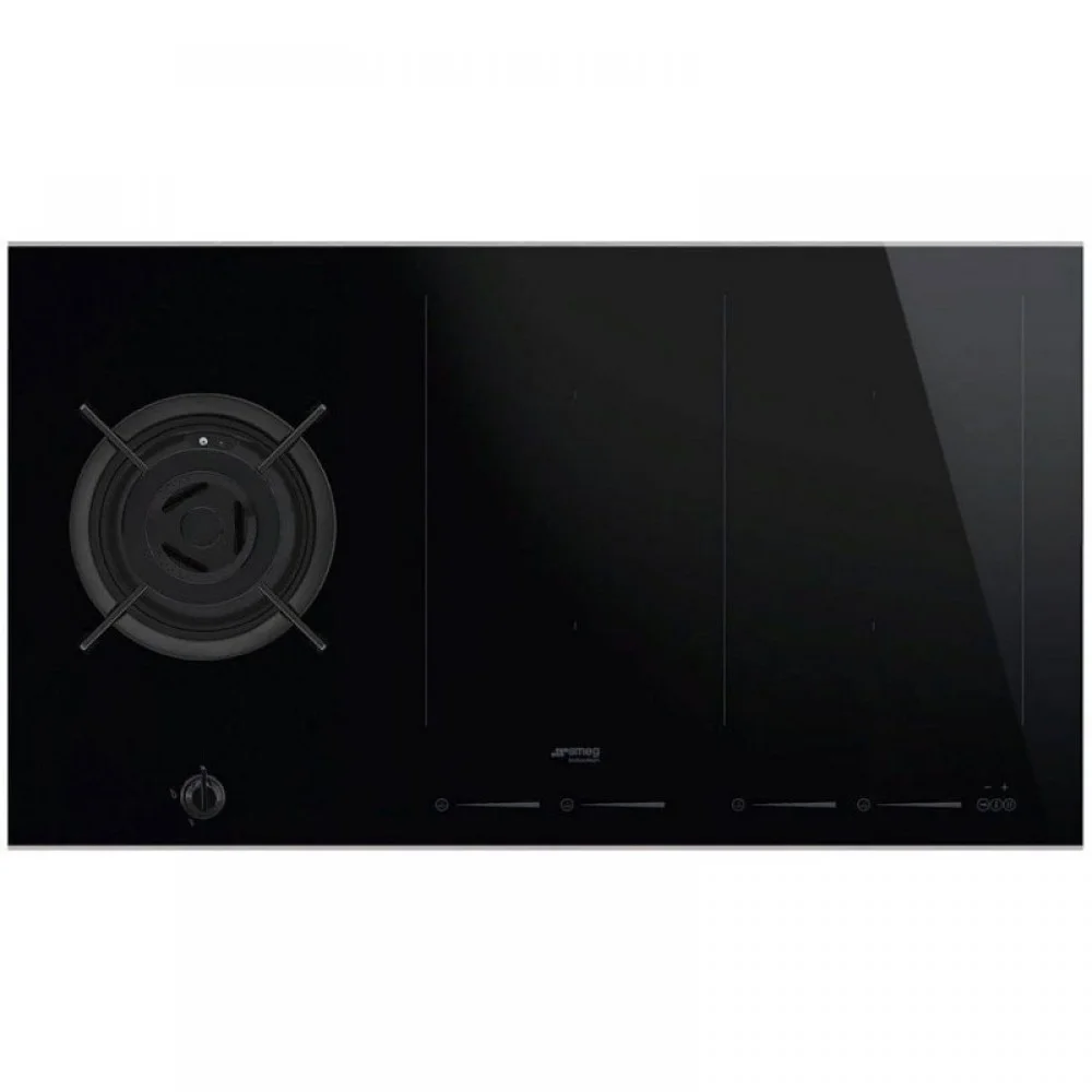 Комбинированная варочная панель SMEG PM6912WLDX