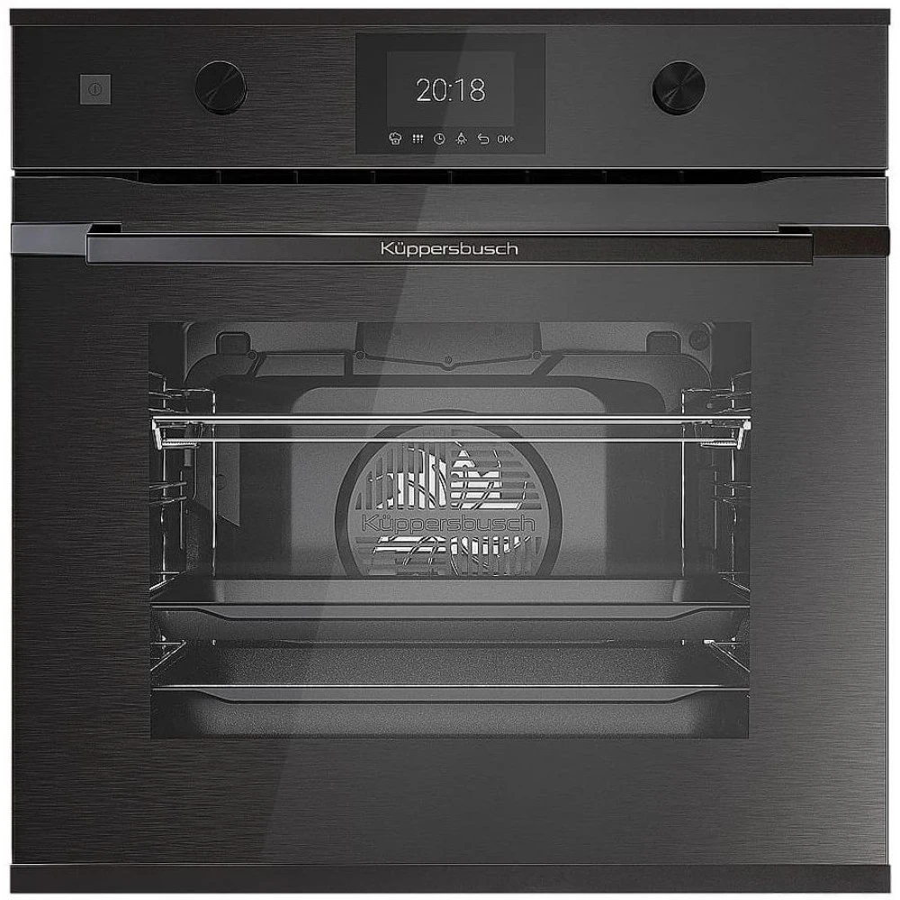 Компактный духовой шкаф с СВЧ KUPPERSBUSCH CBM 6350.0 GPH 5 BLACK VELVET