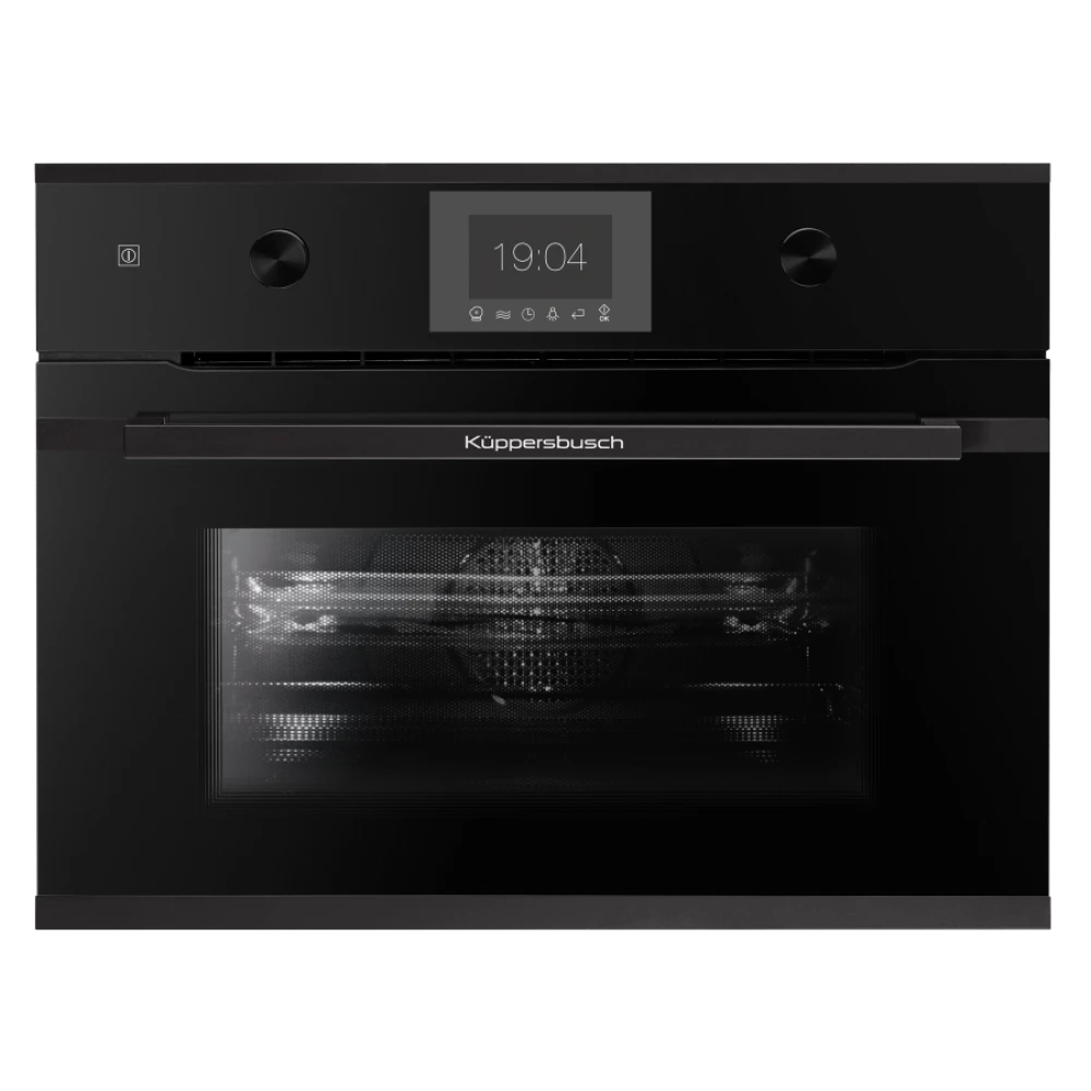 Компактный духовой шкаф с СВЧ KUPPERSBUSCH CBM 6350.0 S5 BLACK VELVET