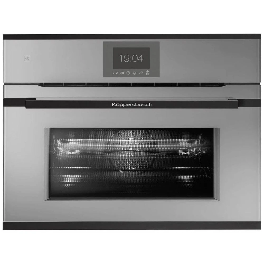 Компактный духовой шкаф с СВЧ KUPPERSBUSCH CBM 6550.0 G5 BLACK VELVET