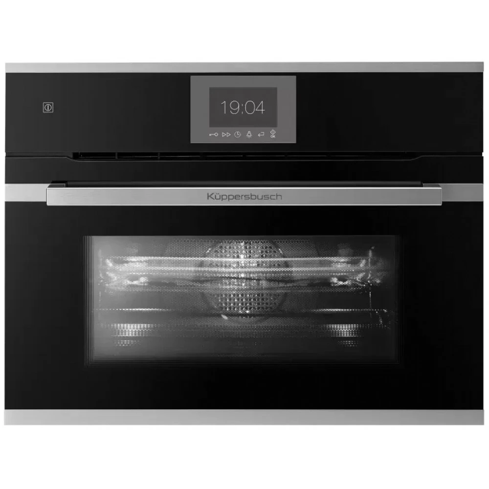 Компактный духовой шкаф с СВЧ KUPPERSBUSCH CBM 6550.0 S1 STAINLESS STEEL