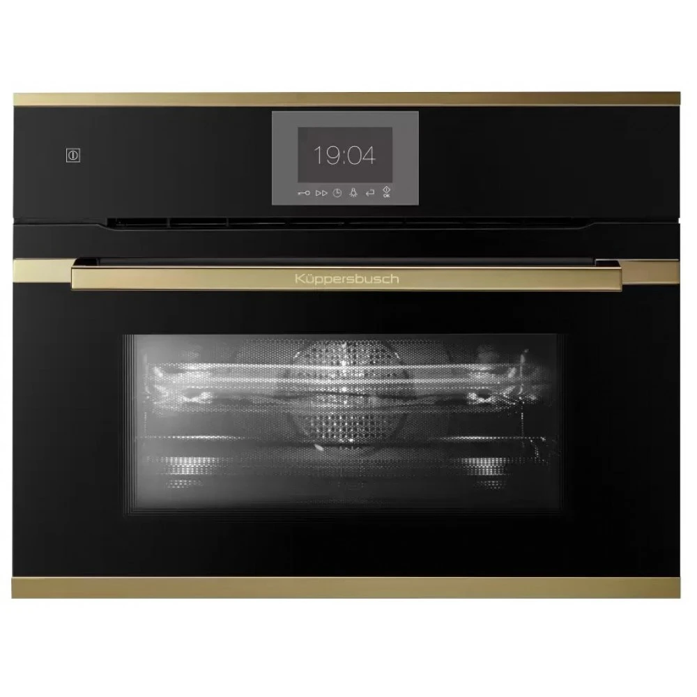 Компактный духовой шкаф с СВЧ KUPPERSBUSCH CBM 6550.0 S4 GOLD