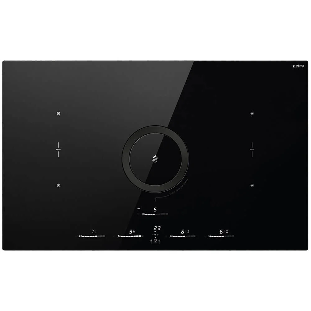 Варочная панель с вытяжкой ELICA NIKOLATESLA SWITCH GLOW BL/A/83