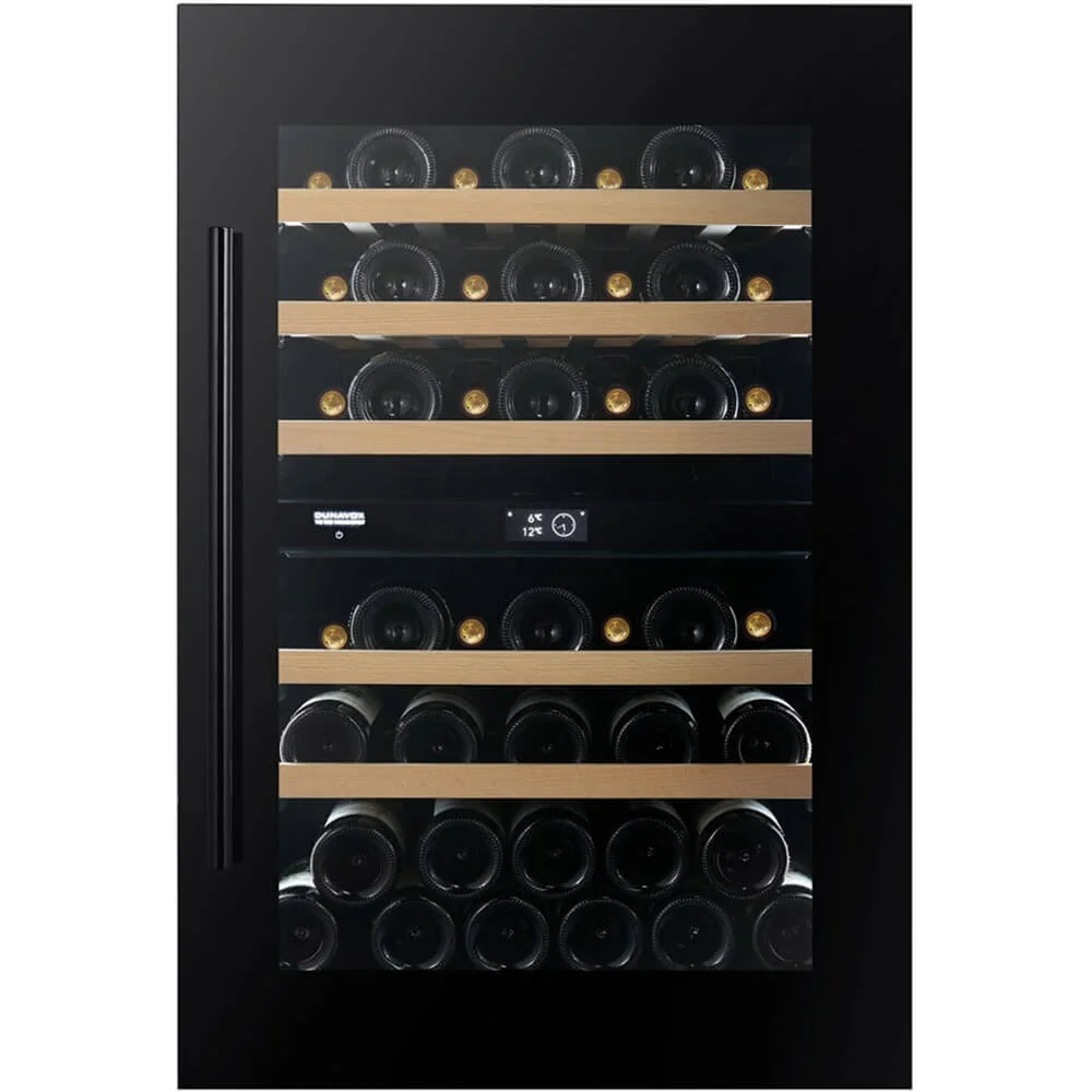 Встраиваемый винный шкаф DUNAVOX DVP-44.120DB