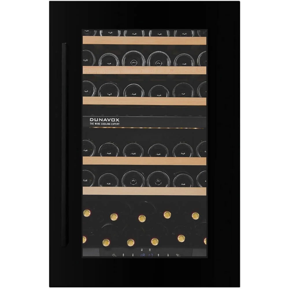 Встраиваемый винный шкаф DUNAVOX DXJ-42.100DB