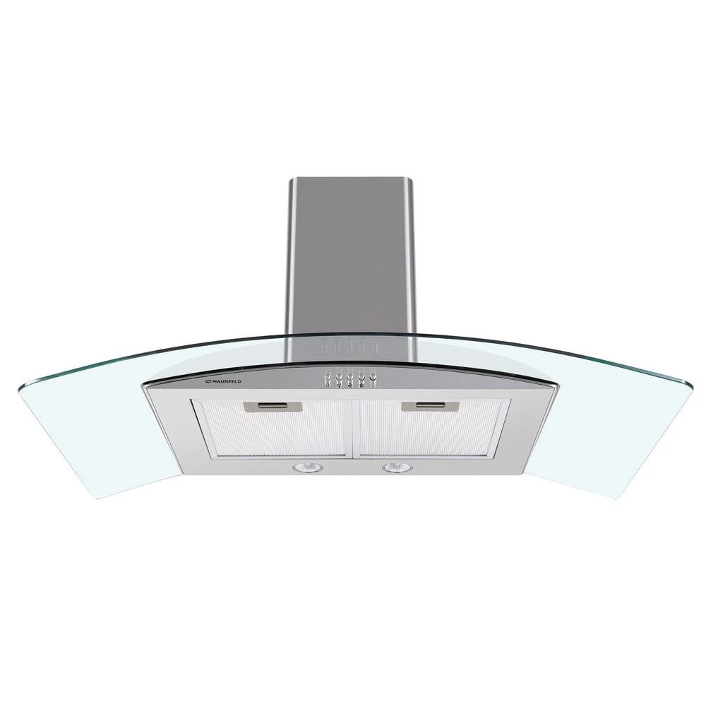 Вытяжка MAUNFELD ANCONA PLUSA 90 INOX GLASS TRANSPARENT