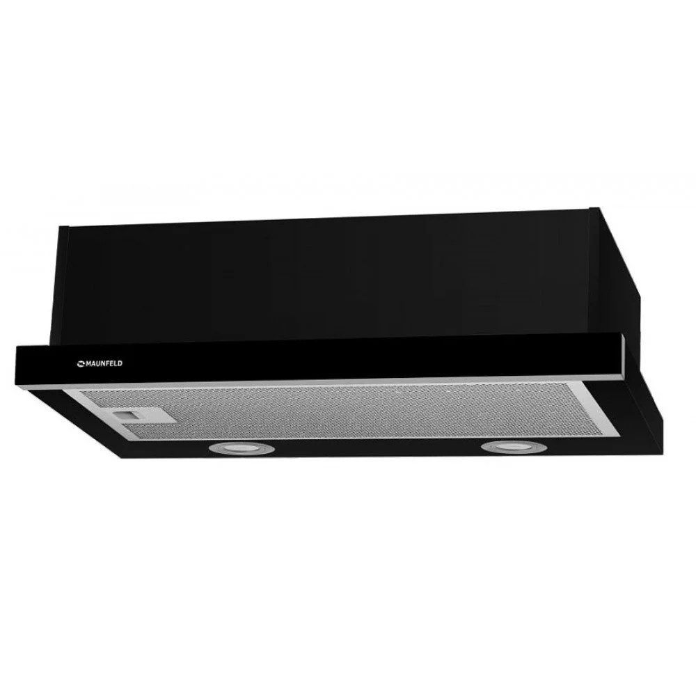 Вытяжка MAUNFELD VS LIGHT GLASS 50 GL BLACK / BLACK GLASS