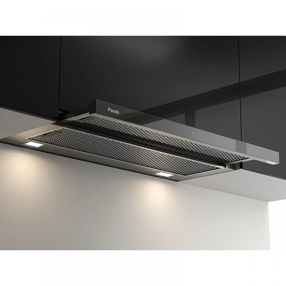 Вытяжка PANDO IES/60 INOX TOUCH NEGRO V.850 SEC