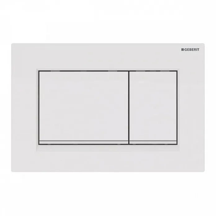 Клавиша смыва Geberit Sigma 30 115.883.11.1 белый/белый матовый