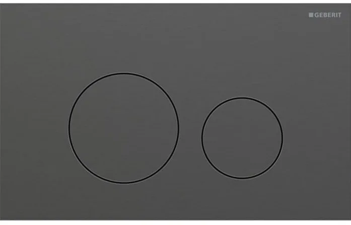 Клавиша смыва Geberit Sigma40 115.628.QD.1 черный хром матовый