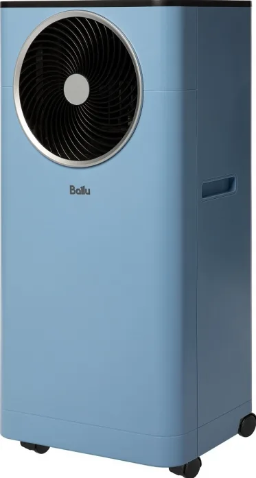 Кондиционер мобильный Ballu Twinkle BPAC-09 DWB/N6 Blue в комплекте с адаптером UniPort 1.0