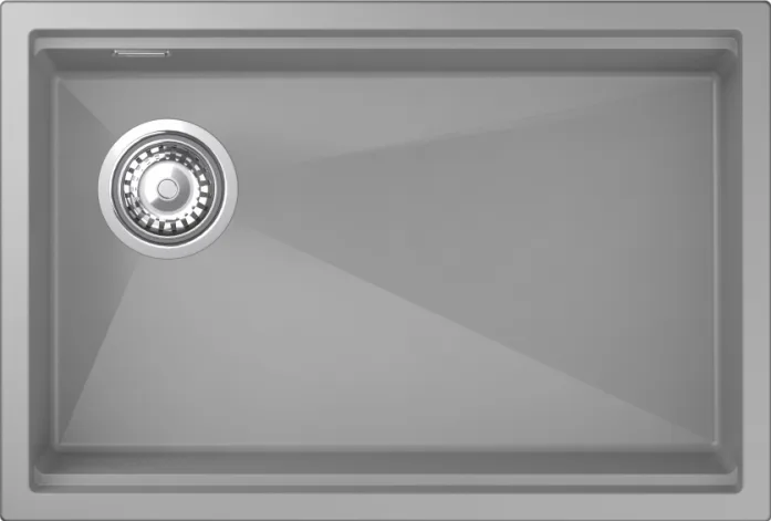 Кухонная мойка Rivelato LN-654-L grigio metallizz