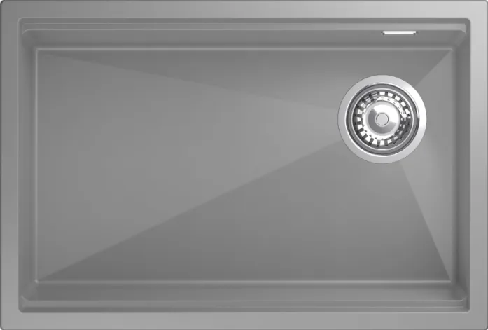 Кухонная мойка Rivelato LN-654-R grigio metallizz