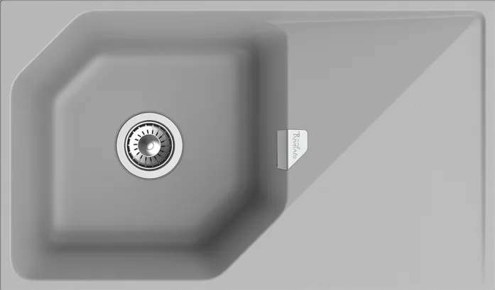 Мойка - RIVELATO LOCUS 85 LS-85 grigio metallizzato Rivelato LOCUS 85 LS-85 grigio metallizzato