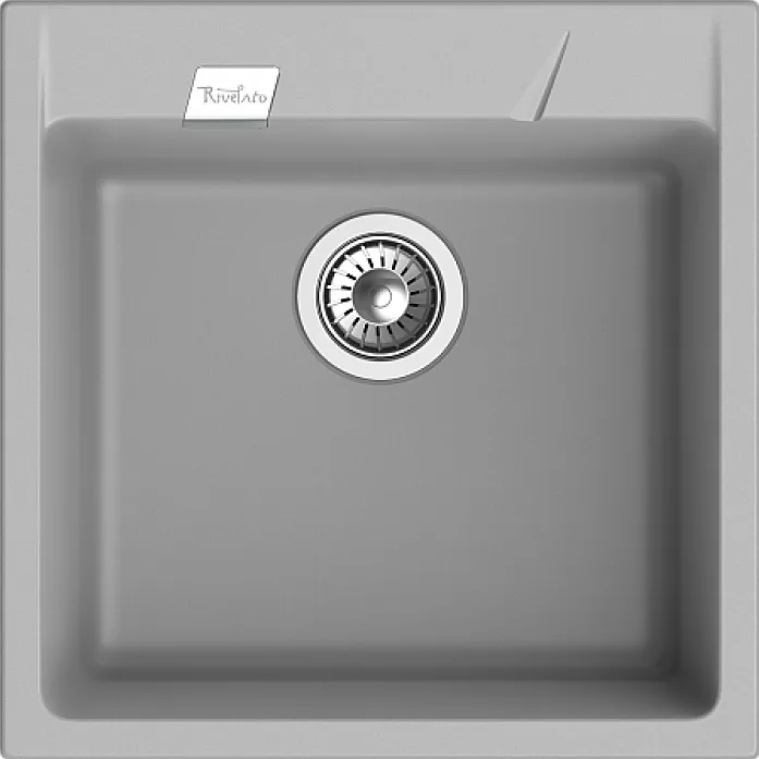 Мойка Rivelato Raum 50 RM-50 grigio metallizzato