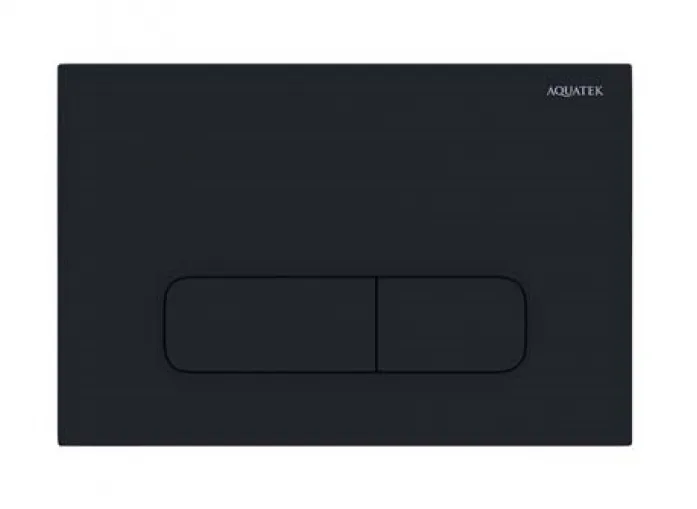 Панель смыва AQUATEK KDI-0000017 (002D) черный матовый