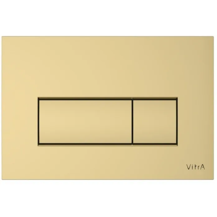 Панель смыва Vitra Root Square 740-2324 золото