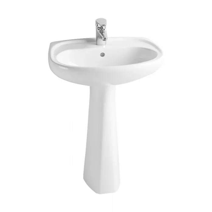 Раковина с пьедесталом Vitra Normus 55 9600B003-7650 белый