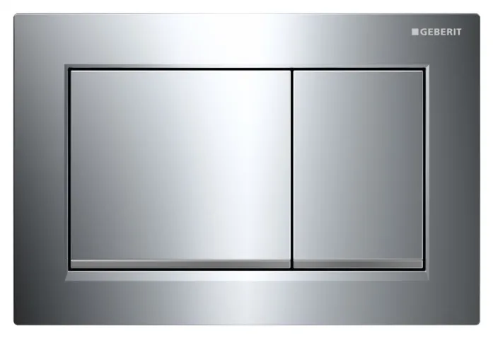 Смывная клавиша Geberit Omega 30 115.080.KH.1 хром/матовый хром