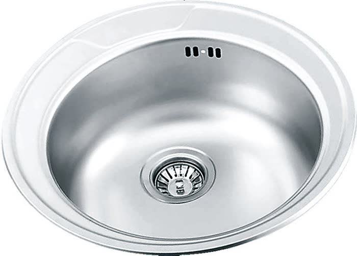 МОЙКА ВРЕЗНАЯ D510*0,6-180,3.5" МАТОВАЯ+СИФОН К