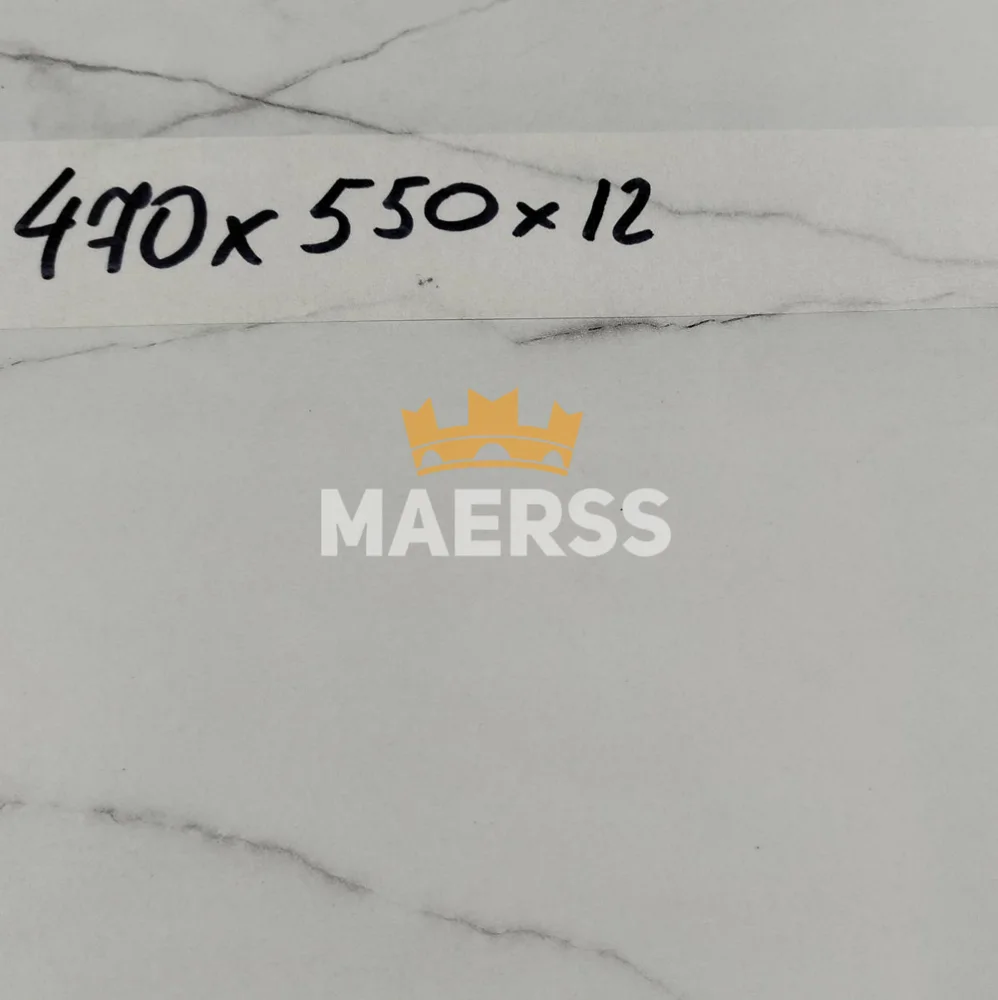 12*450*520мм тонкая столешница под мрамор HPL Compact