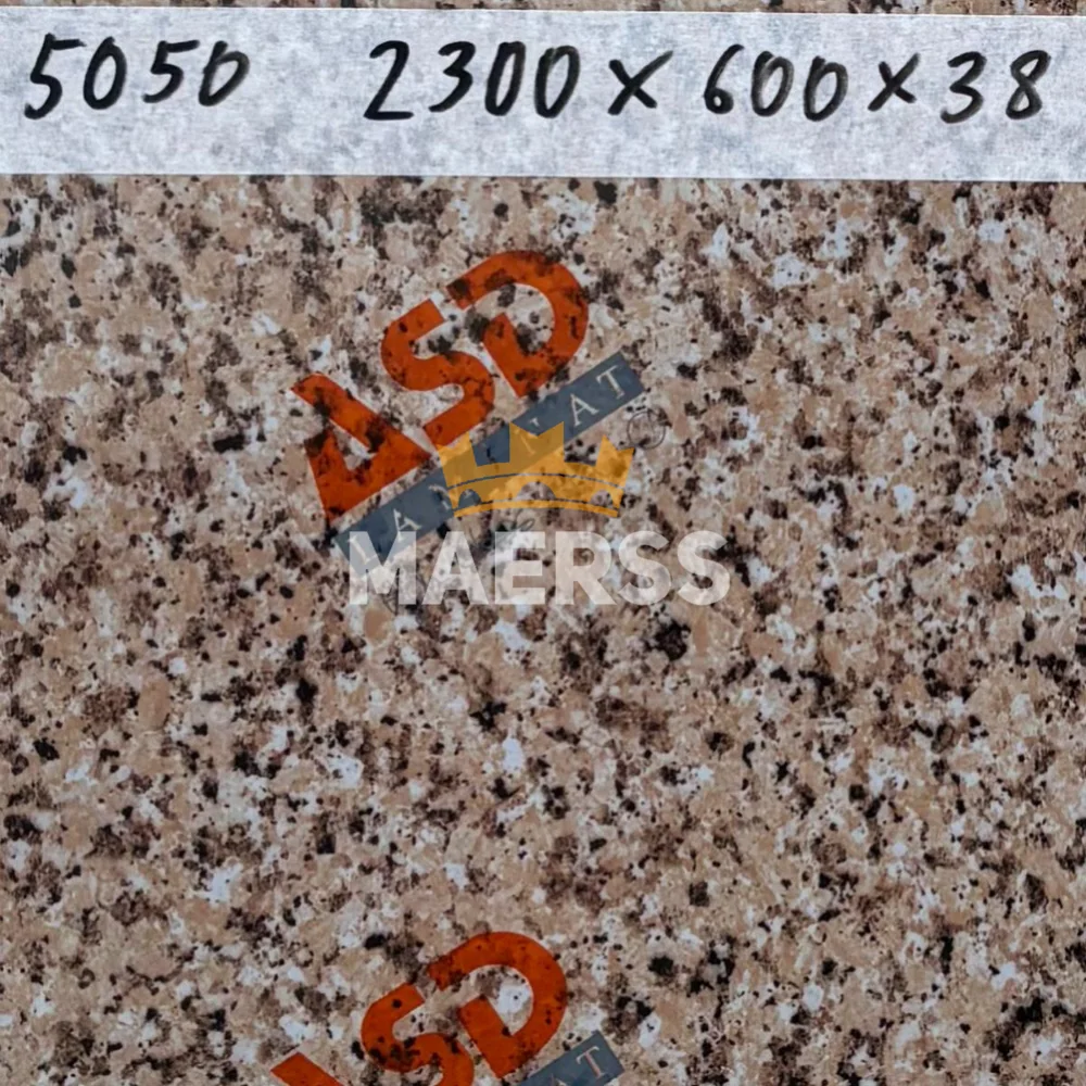 40*600*2300мм 5050 Обрезок столешницы Гранит бежевый глянец