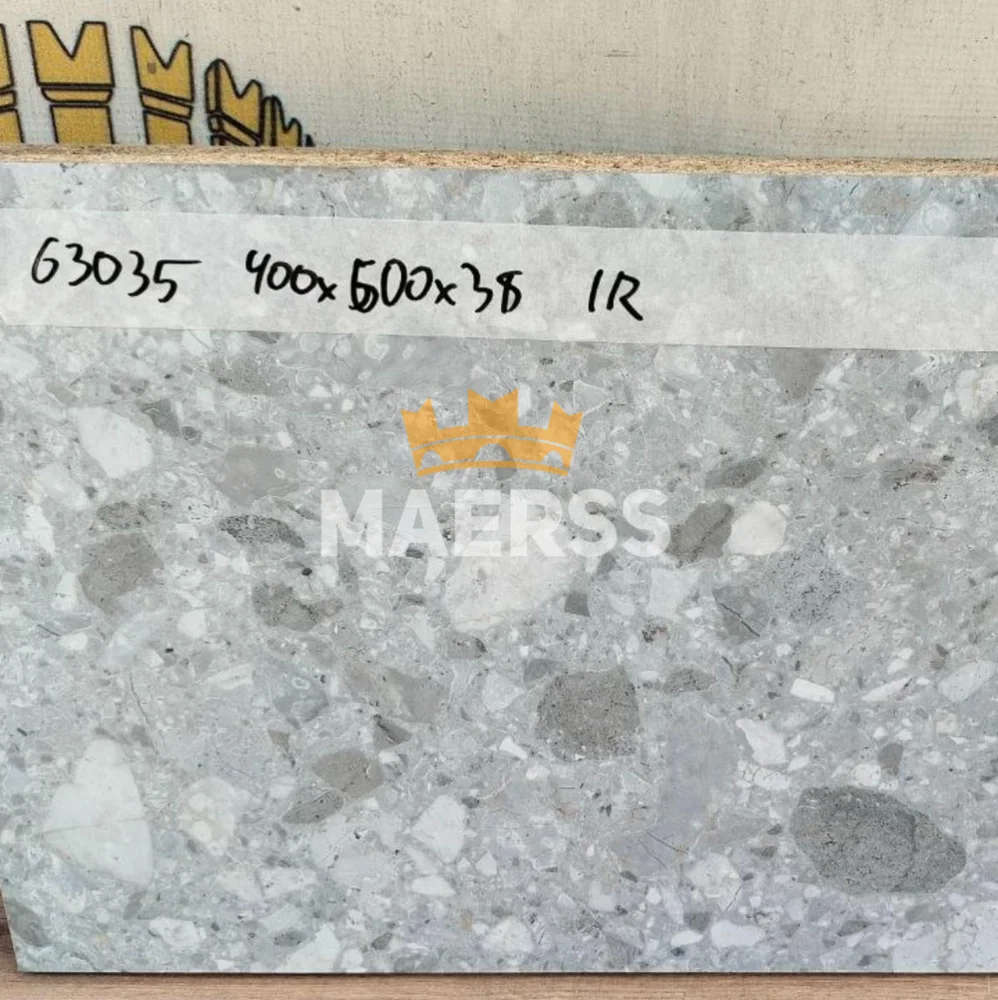 40*600*400мм S63035 Обрезок столешницы Duropal камень Треббия