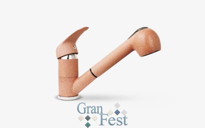 Смеситель 1774 GranFest с выдвижной лейкой