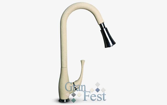Смеситель 3773 GranFest с выдвижной лейкой